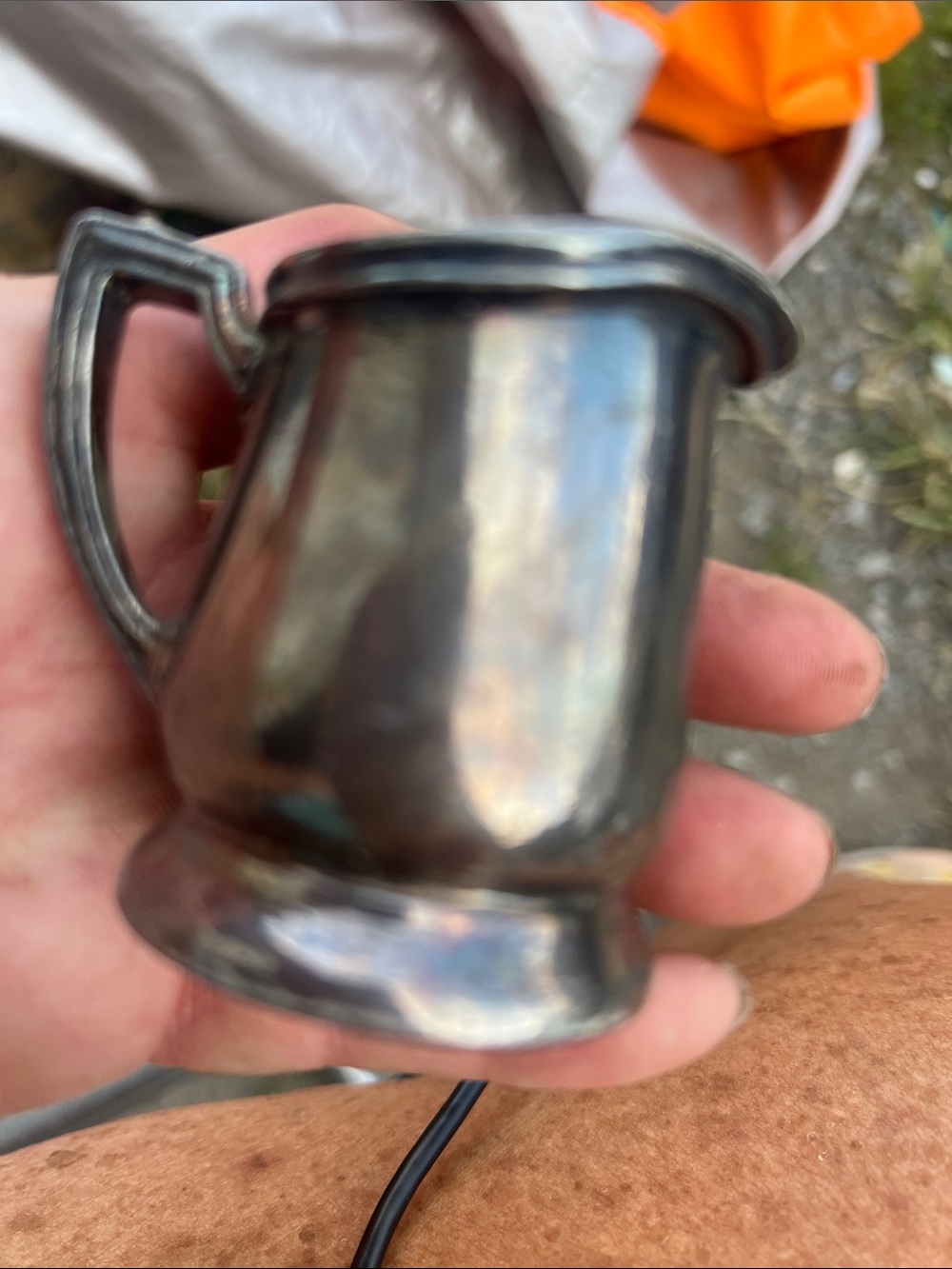 Retro silver plated